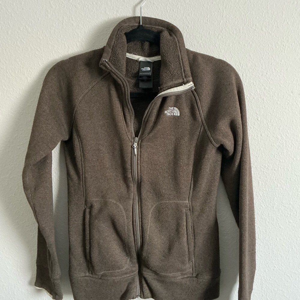 The North Face Chocolate Brown Fleece Jacket